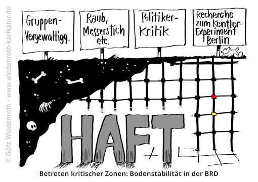 Deutschland; Kinderrechte; Menschenrechte; Kindesmissbrauch; Kinderstrich; Berlin; Kentler; Paederastie; Paedophilie; Politiker; Paul Brandenburg; Verhaftung; Justiz; Rechtsstaat; Rechtsanwendung; Karikatur; 2026; cartoon, caricature