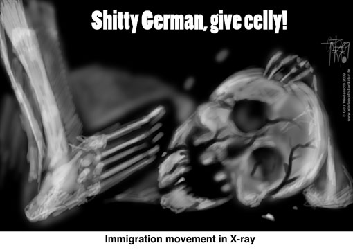 Shitty german, attack, multiculturalism, violence, injury of the face, fracture of the jaw, teeth knocked out, skull fractures, mayhem, lying on the floor, attacker, offender, majority, waste of time, hatred, shitty german, libelling, insulting, provocation, quarrel, Islam, muslim, clash of civilisations, Huntington, robbery, status of education, cultural relativism, equidistance, tolerance