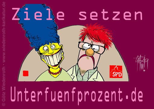 SPD; Vorsitz; Kandidatur; Schwan; Stegner; Partei; Karikatur; 2019, cartoon, caricature