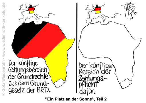 Migration; Fachkraefte; Fluechtlinge; Asyl; offene Grenzen; Afrika; Entschliessung; EUdSSR; Europa; Deutschland; Aufnahme; Replacement; Umvolkung; Solidargemeinschaft; Ausdehnung; Karikatur; 2020, cartoon, caricature