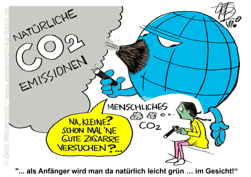 Klimaschutz; Klima; Erderwaermung; Erderhitzung; Propaganda; Greta; Thunberg; FFF; Klimahuepfen; CO2; Emission; Klimagas; Maerchen; Narrativ; Klimadiktatur; Vulkanismus; Fridays; Future; Klimafaschismus; Angst; Angsterzeugung; Karikatur; 2020, cartoon, caricature